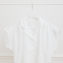 Charger l'image dans la galerie, usure studio - blouse blanche vintage