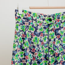 Charger l'image dans la galerie, usure studio - jupe florale bleu vintage