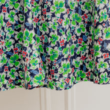Charger l'image dans la galerie, usure studio - jupe florale bleu vintage