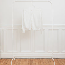 Charger l'image dans la galerie, usure-studio-gilet-blanc-vintage-maille