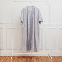 Charger l'image dans la galerie, usure studio - kimono-rayure-bleu-blanc-vintage