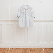 Charger l'image dans la galerie, usure-studio-blouse-broderie-fleurs-vintage