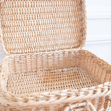 Charger l'image dans la galerie, usure studio - sac osier paille vintage