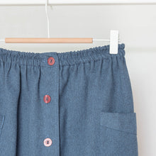 Charger l'image dans la galerie, usure studio - jupe bleu vintage