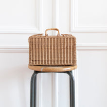 Charger l'image dans la galerie, usure-studio-sac-panier-osier-vintage