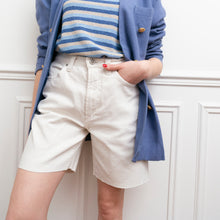 Charger l'image dans la galerie, usure studio - short blanc denim versace