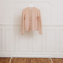Charger l'image dans la galerie, usure studio - gilet-rose-cardigan-vintage