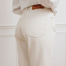 Charger l'image dans la galerie, usure studio - jean-crème-vintage-denim