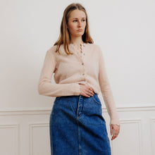 Charger l'image dans la galerie, usure studio - gilet-rose-cardigan-vintage