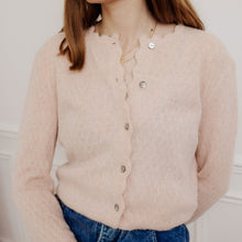 Charger l'image dans la galerie, usure studio - gilet-rose-cardigan-vintage