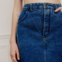 Charger l'image dans la galerie, usure studio - jupe denim vintage
