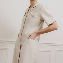 Charger l'image dans la galerie, usure studio - robe-beige-bois-vintage