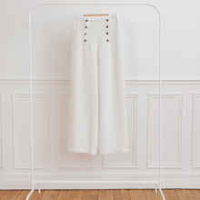Charger l'image dans la galerie, usure studio - pantalon large blanc vintage