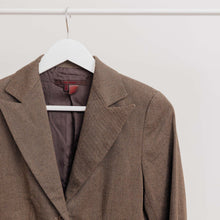 Charger l'image dans la galerie, usure studio - blazer marron twin set vintage 1