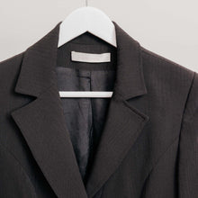 Charger l&#39;image dans la galerie, usure studio - veste blazer noir elegant vintage 1
