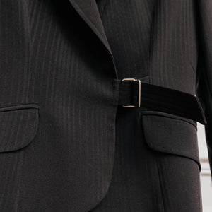 usure studio - veste blazer noir elegant vintage 2