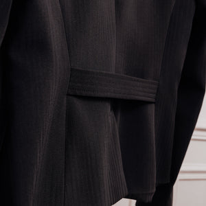 usure studio - veste blazer noir elegant vintage 3