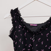Charger l'image dans la galerie, usure studio - top mesh fleurs y2k vintage 1