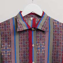 Charger l'image dans la galerie, usure studio - chemisier imprimé rayure imprimé rococo vintage 1