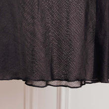 Charger l'image dans la galerie, usure studio - debardeur noir long cop.copine vintage 2