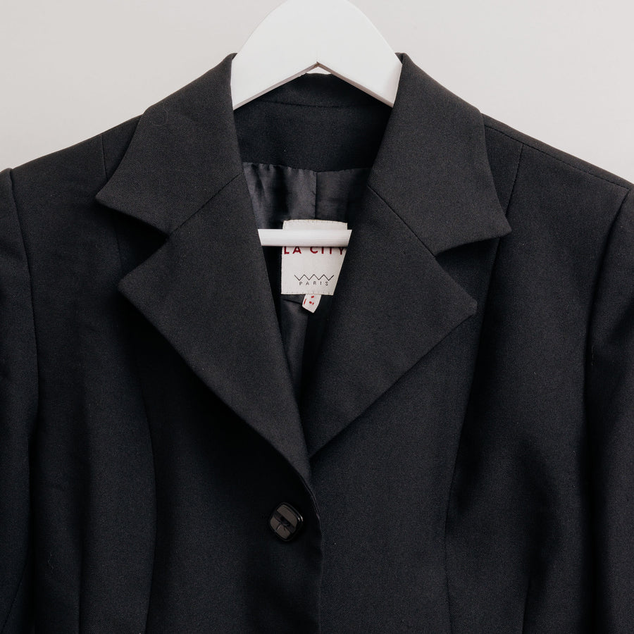 usure studio - blazer noir vintage