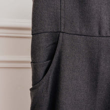 Charger l'image dans la galerie, usure studio - robe longue naf naf vintage gris anthracite