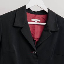 Charger l'image dans la galerie, Usure studio - veste blazer noir droite vintage