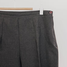 Charger l'image dans la galerie, Usure studio - pantalon pinces gris anthracite vintage
