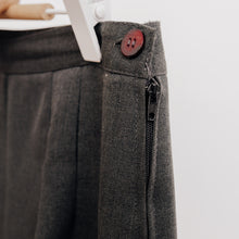 Charger l'image dans la galerie, Usure studio - pantalon pinces gris anthracite vintage