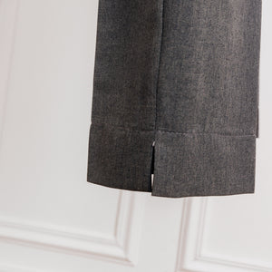 Usure studio - pantalon pinces gris anthracite vintage