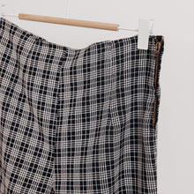 Charger l'image dans la galerie, usure studio - pantalon carreaux noir blanc vintage