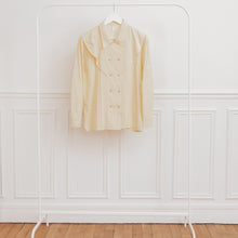 Charger l'image dans la galerie, usure studio-blouse jaune volant vintage