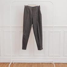 Charger l&#39;image dans la galerie, Usure studio - pantalon pinces gris anthracite vintage
