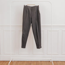 Charger l'image dans la galerie, Usure studio - pantalon pinces gris anthracite vintage