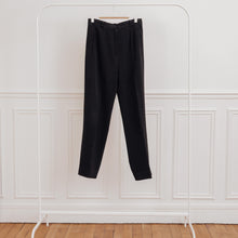 Charger l'image dans la galerie, Usure studio - pantalon noir droit vintage