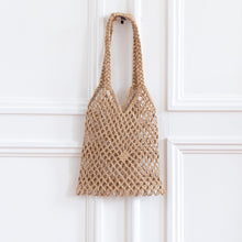 Charger l'image dans la galerie, usure studio - sac macramé vintage
