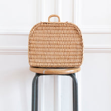 Charger l'image dans la galerie, usure studio - sac osier paille vintage