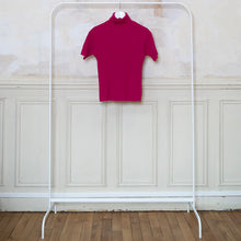 Charger l'image dans la galerie, pull-rose-vintage-col-roulé