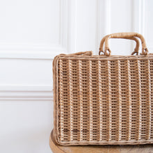 Charger l'image dans la galerie, usure-studio-sac-panier-osier-vintage