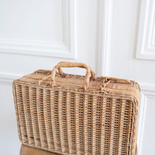 Charger l'image dans la galerie, usure-studio-sac-panier-osier-vintage