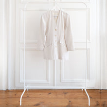 Charger l'image dans la galerie, usure studio - veste vichy ecru/blanc vintage