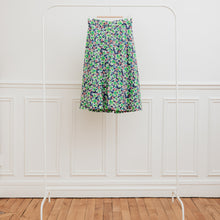 Charger l&#39;image dans la galerie, usure studio - jupe florale bleu vintage
