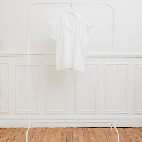 usure studio - blouse blanche vintage