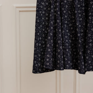 usure studio - robe fleurie bleu vintage
