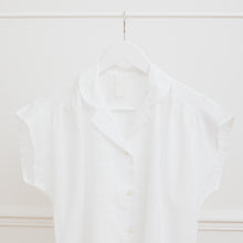 Charger l&#39;image dans la galerie, usure studio - blouse blanche vintage
