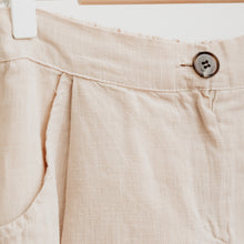 Charger l&#39;image dans la galerie, usure studio - jupe-lin-coton-mini-vintage
