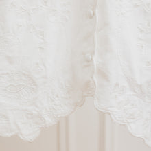 Charger l&#39;image dans la galerie, usure studio - top-corset-blanc-broderie-vintage

