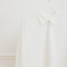 Charger l&#39;image dans la galerie, usure studio - blouse-broderie-elegante-blanche-vintage
