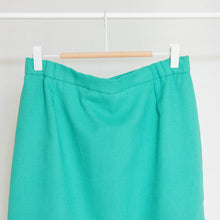 Charger l&#39;image dans la galerie, usure studio - jupe longue verte vintage
