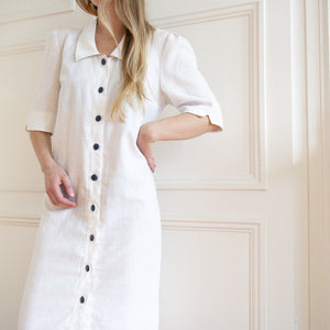 usure studio - robe longue lin vintage
